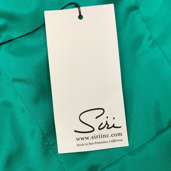 New Siri The Dresden Special Occasion Emerald Green Sleeveless Dress Size 16 - Picture 2 of 16